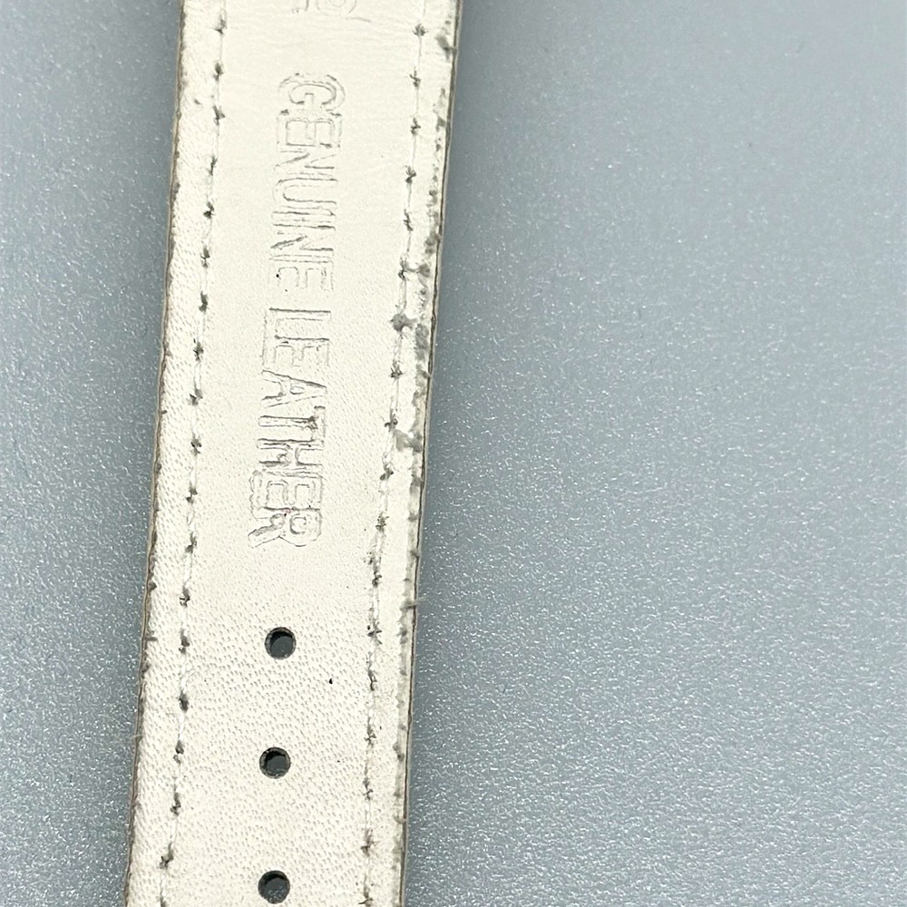 accutime rhinestones genuine leather watch - Picture 5 of 5